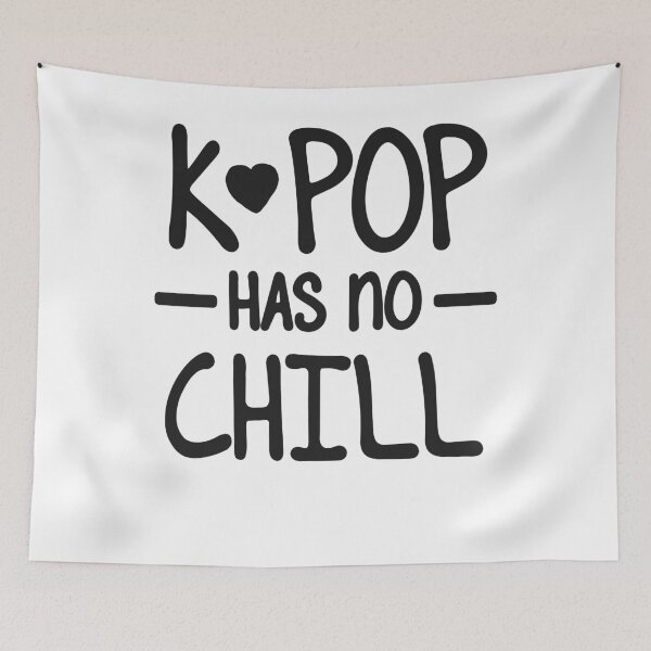 Item preview, K-Pop Has No Chill Cute Kawaii Korean Pop Music designed and sold by 14thFloor.