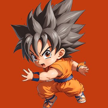 Premium AI Image  Cute adorable cartoon goku baby