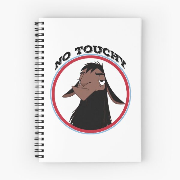 Item preview, Kuzco NO TOUCHY sad llama emperor's new groove emperor david spade back off no touch funny gift designed and sold by starkle.