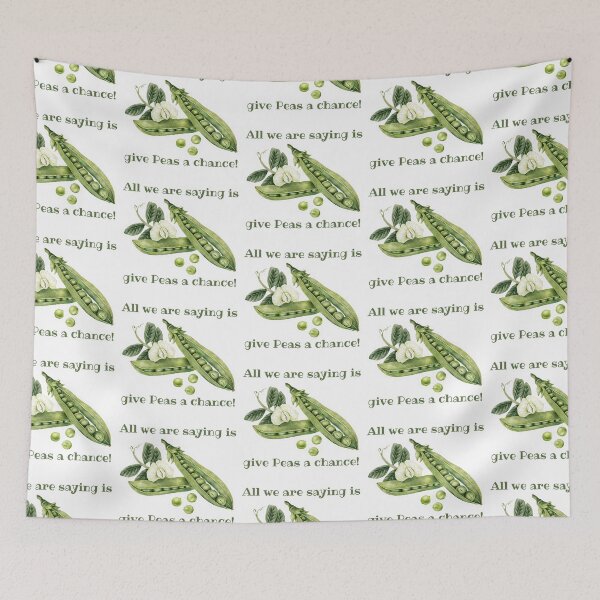 Item preview, All We Are Saying is Give Peas a Chance! Gardener Gift designed and sold by SSustainable.