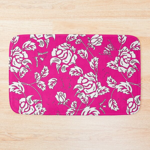 Item preview, Rose pattern on pink designed and sold by AnnabellaRh.