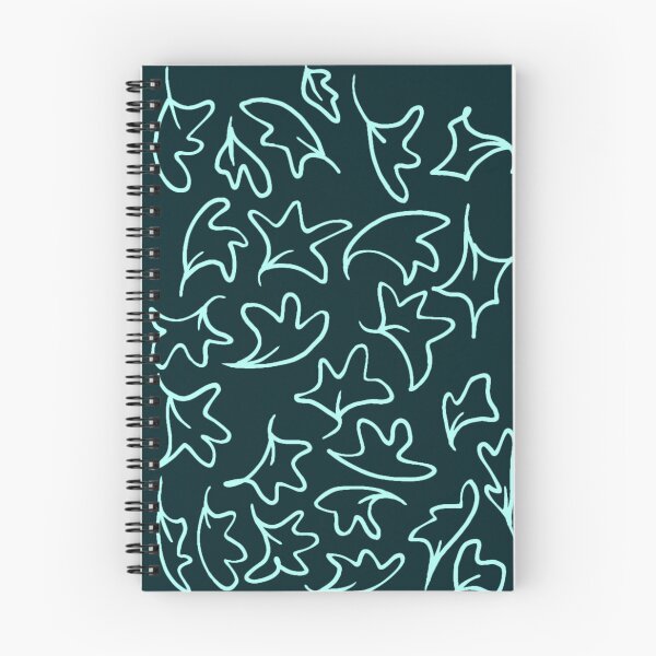 Item preview, Heartstopper leaves turquoise design designed and sold by Rohza-Doodles.