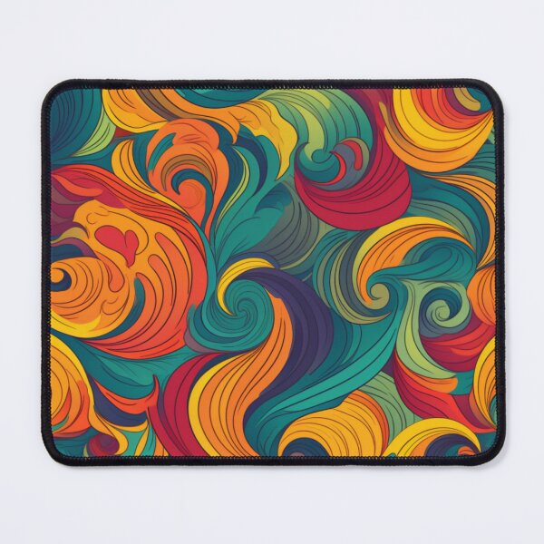 Item preview, Swirly pattern, bright designed and sold by Hilary Thwaites.