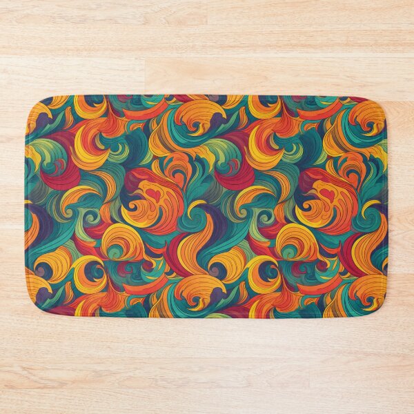 Item preview, Swirly pattern, bright designed and sold by Hilary Thwaites.