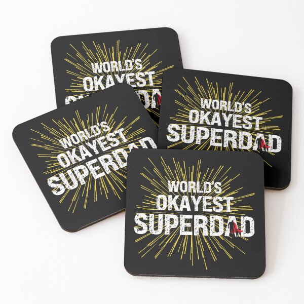 Item preview, Worlds Okayest Super Dad designed and sold by Affyboss6.