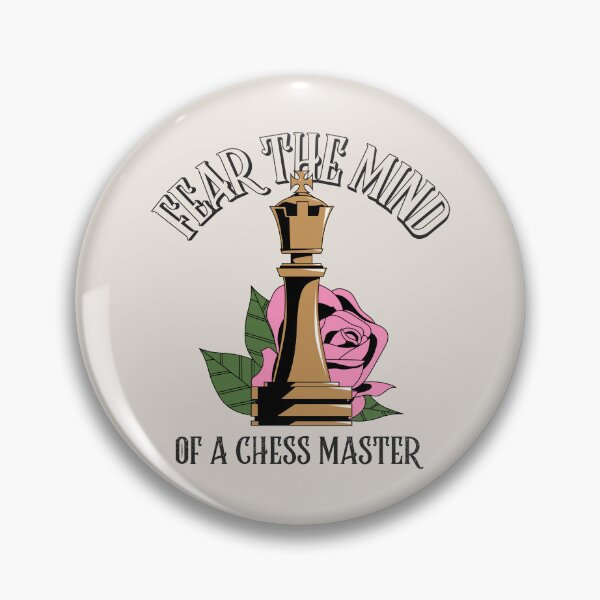 Item preview, Fear the Mind of a Chess Master - Pawn With Roses designed and sold by Winter--Flowers.