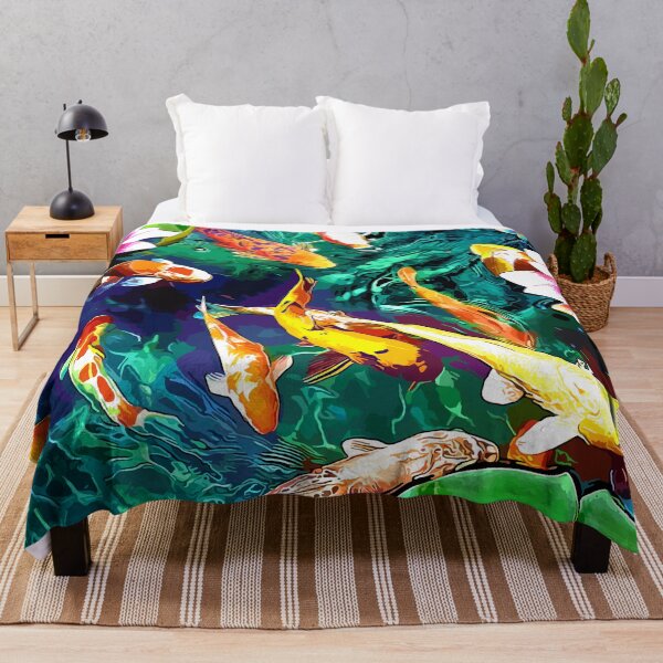 Item preview, Koi in a Lilly Pond designed and sold by GraphicAlchemy.