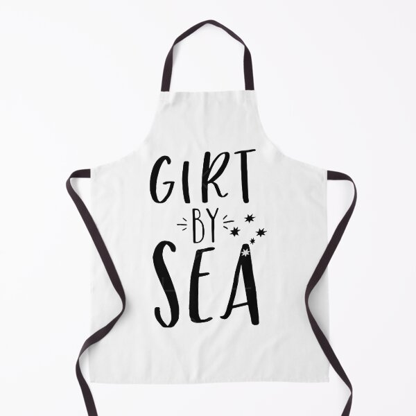 Item preview, GIRT BY SEA (Australian anthem song quote) in black designed and sold by DucFlyTogether.
