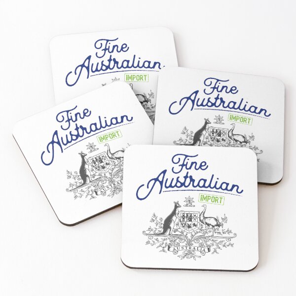 Item preview, Fine Australian Import 1 Blue Green Grey designed and sold by DucFlyTogether.