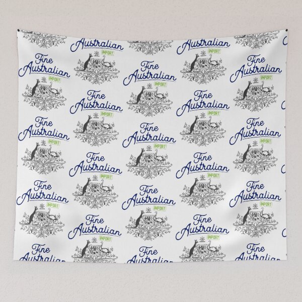 Item preview, Fine Australian Import 1 Blue Green Grey designed and sold by DucFlyTogether.