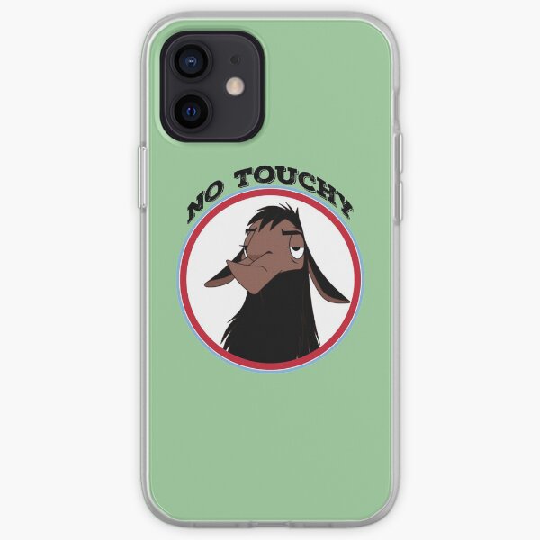 Kuzco NO TOUCHY sad llama emperor's new groove emperor david spade back off no touch funny gift iPhone Soft Case