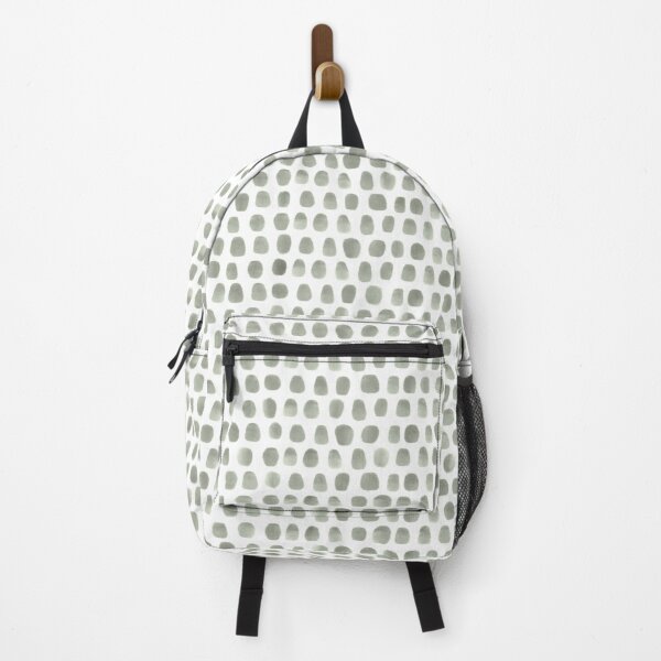 Item preview, Abstract sage green polkadot pattern designed and sold by Miss-Belle.