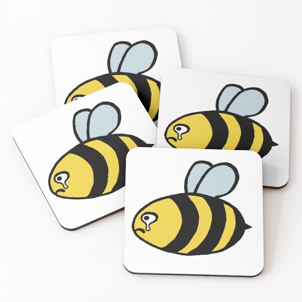 Item preview, Sad Bee Coloured designed and sold by jonartstuff.