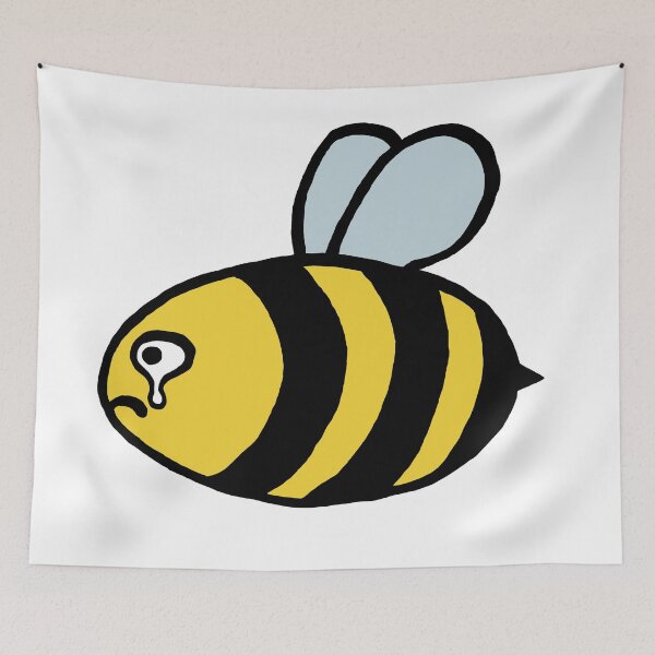 Item preview, Sad Bee Coloured designed and sold by jonartstuff.