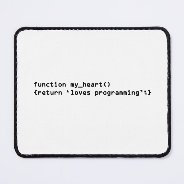 Item preview, my heart loves programming in JavaScript designed and sold by Maytham-99.