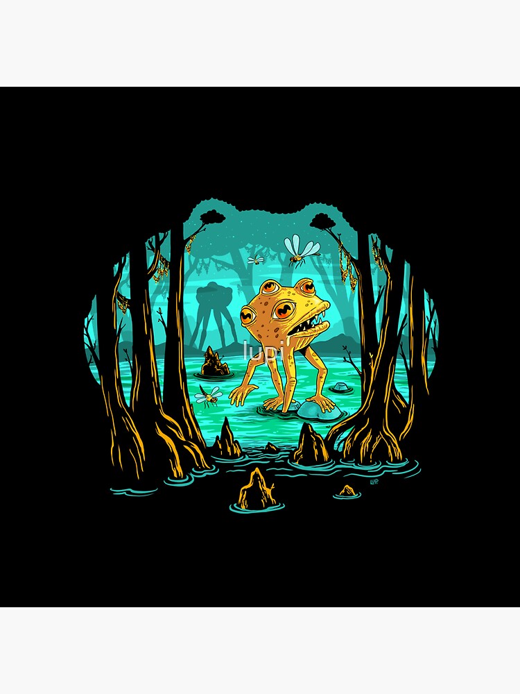 Magical Mutant Frog Swamp by lupi