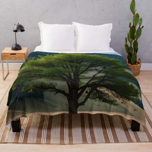Item preview, Lone tree in rugged landscape designed and sold by RK - Shop.