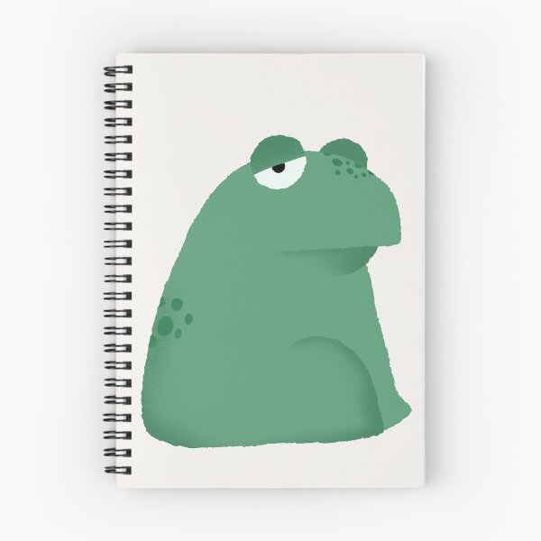 Item preview, Tired and bored frog designed and sold by mailsberry.