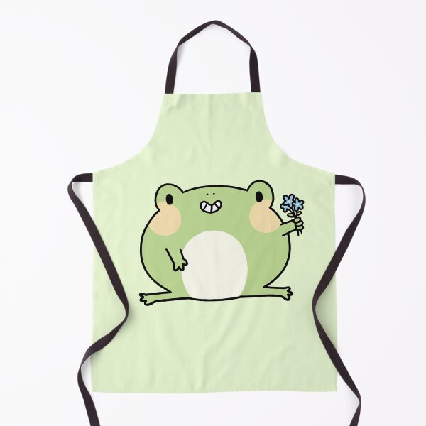 Item preview, Frog with flowers designed and sold by Nikamii.