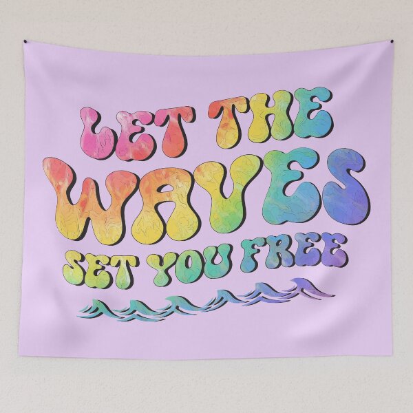 Item preview, Let The Waves Set You Free designed and sold by FrescoDesign.