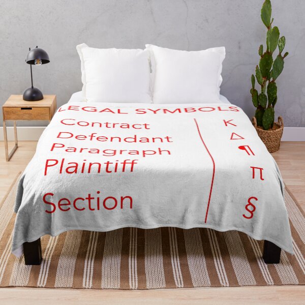 Item preview, Legal Symbols- Legal Writing Art (Red) designed and sold by MagicMe-JD.