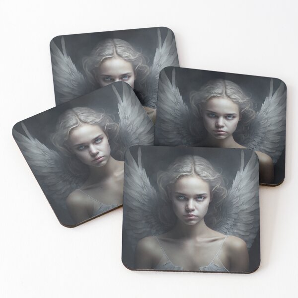 Item preview, Blonde angel with blue eyes designed and sold by DailyINVENTOR.