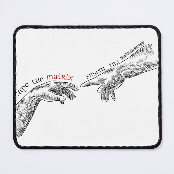 Item preview, funny escape the matrix t-shirt vibe patriarchy designed and sold by Scopy ⭐⭐⭐⭐⭐.