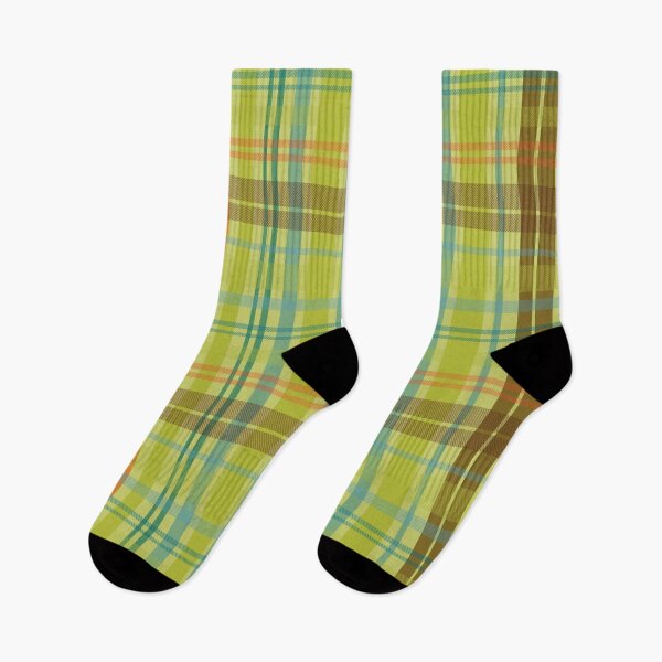 Item preview, Retro Lime Plaid designed and sold by BayhillStudio.