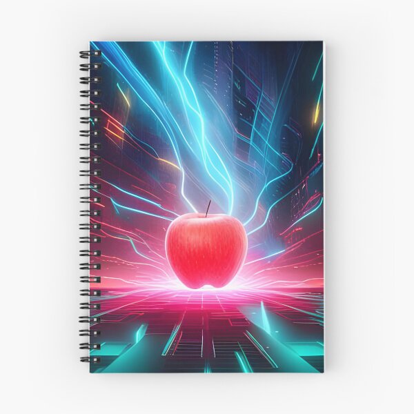 Item preview, Apple Synthwave Neon Electric designed and sold by Ink Art Design.