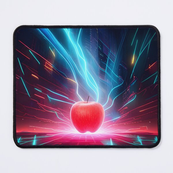 Item preview, Apple Synthwave Neon Electric designed and sold by Ink Art Design.