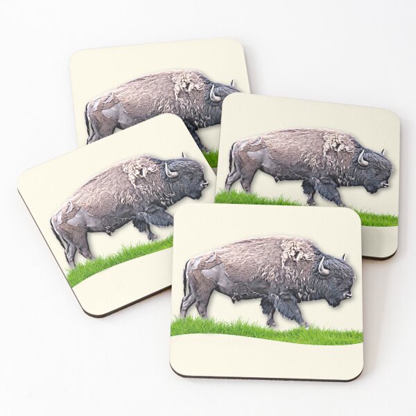 Item preview, Roaming Bison No.1 designed and sold by MaryLinH.