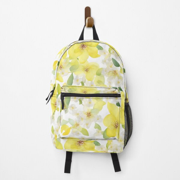 Item preview, Cheerful Watercolor Yellow Cherry Blossom Flowers Floral Patterns designed and sold by Wonder Of Light.
