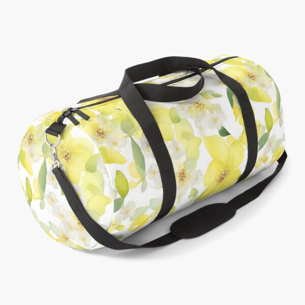 Item preview, Cheerful Watercolor Yellow Cherry Blossom Flowers Floral Patterns designed and sold by Wonder Of Light.