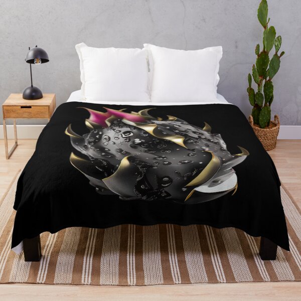 Item preview, Black Metallic Dragonfruit Art designed and sold by CarrotStick.