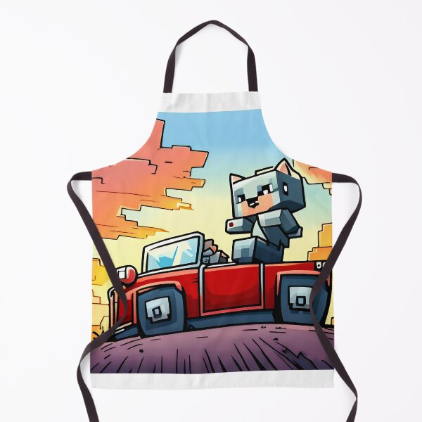 Item preview, Vector illustration of a red truck with a fox on the road. designed and sold by LooperSDart.