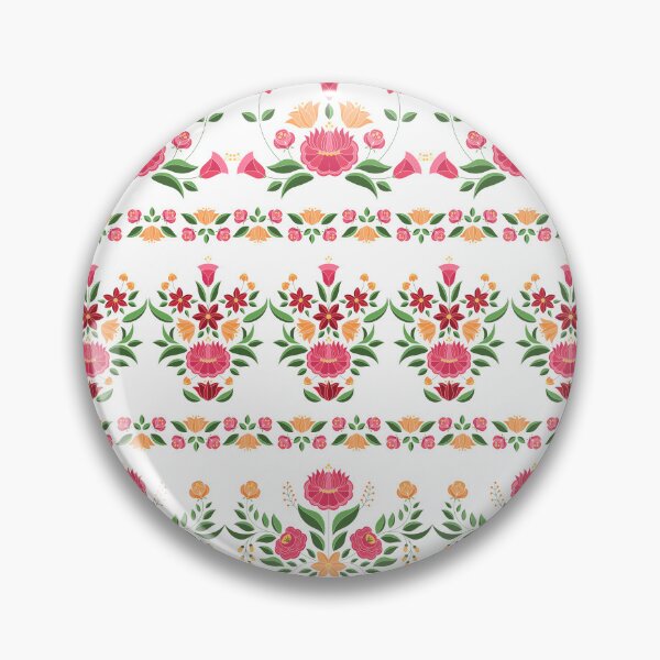 Item preview, Kalocsai folk art flower pattern designed and sold by Kormix.