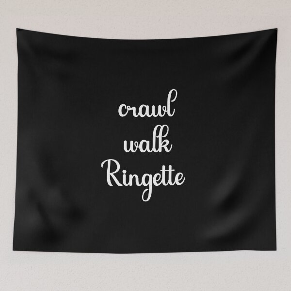 Item preview, baby: crawl walk ringette (white) designed and sold by EmeraldeaArt.