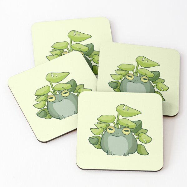 Item preview, Cute frog and plants  designed and sold by Mayarart.