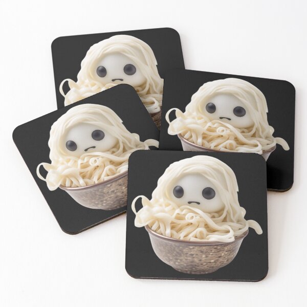 Item preview, Adorable Ghost Nestled In The Ramen Bowl designed and sold by TVBArchive.