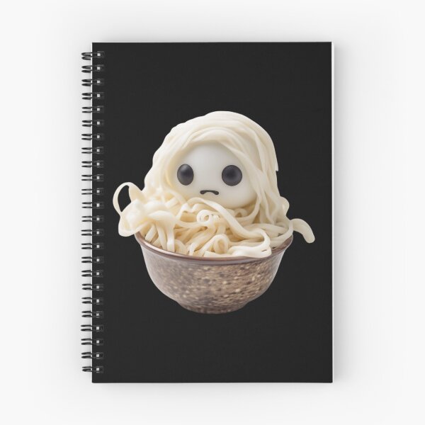 Item preview, Adorable Ghost Nestled In The Ramen Bowl designed and sold by TVBArchive.
