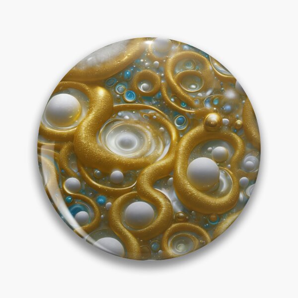 Item preview, Aureate Tides designed and sold by ChromoAI.