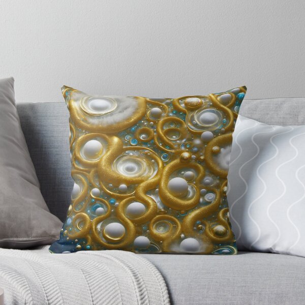 Item preview, Aureate Tides designed and sold by ChromoAI.