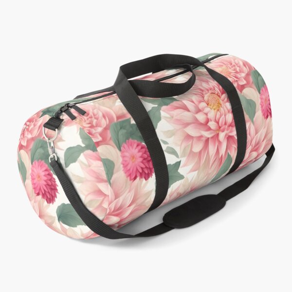 Item preview, Cheerful Watercolor Pink Dahlias Flowers Floral Patterns designed and sold by Wonder Of Light.