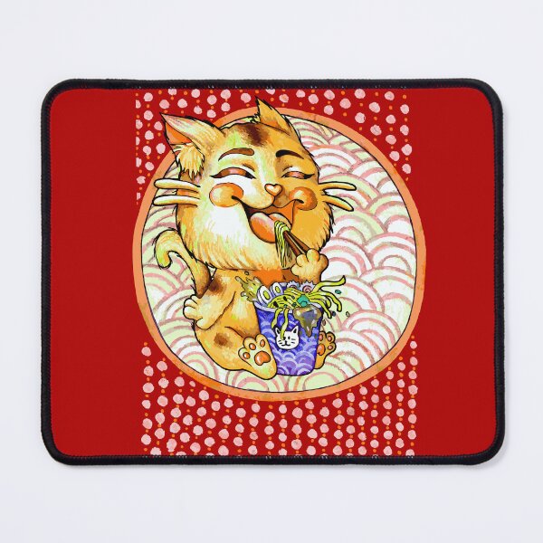 Item preview, Ugly Cat Ramen designed and sold by FotoLibreStudio.
