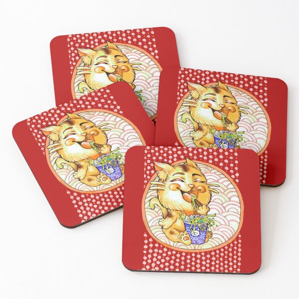 Item preview, Ugly Cat Ramen designed and sold by FotoLibreStudio.