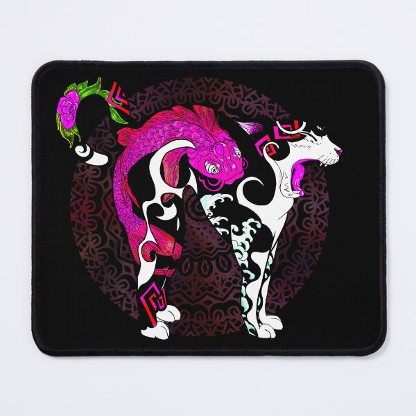 Item preview, Japan Tattoo Cat 2 designed and sold by FotoLibreStudio.