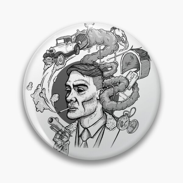 Item preview, 1920' Draw of Gangster designed and sold by Lunart-design.