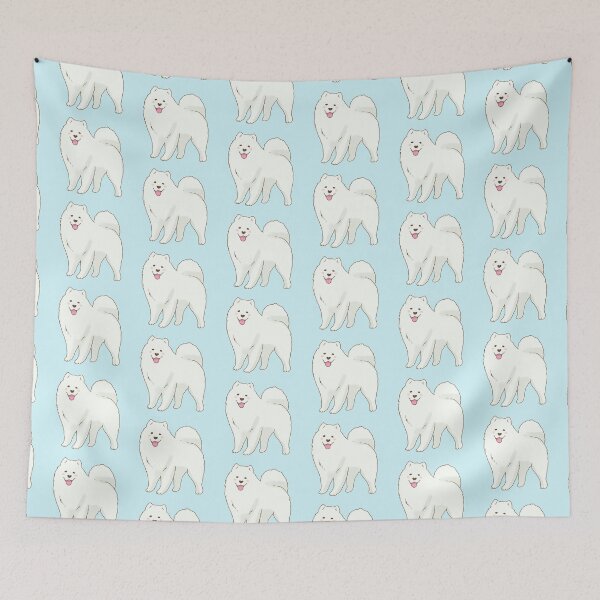 Item preview, Cute Samoyed standing  designed and sold by Mayarart.