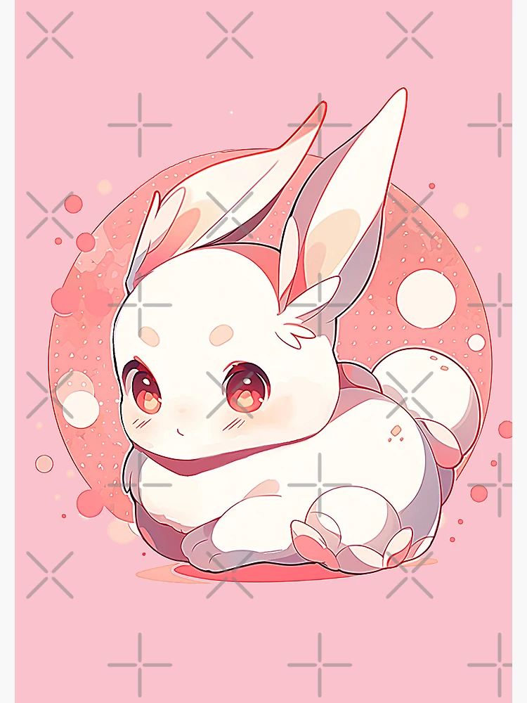 Cute Rabbit Kawaii bunny Anime 