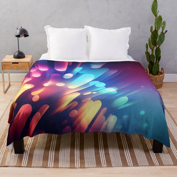 Item preview, Wallpaper background. Texture with vibrant multicolored lighting lines designed and sold by anytka.